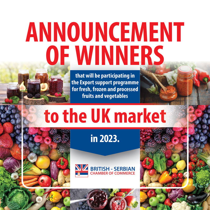 Announcement of Winners