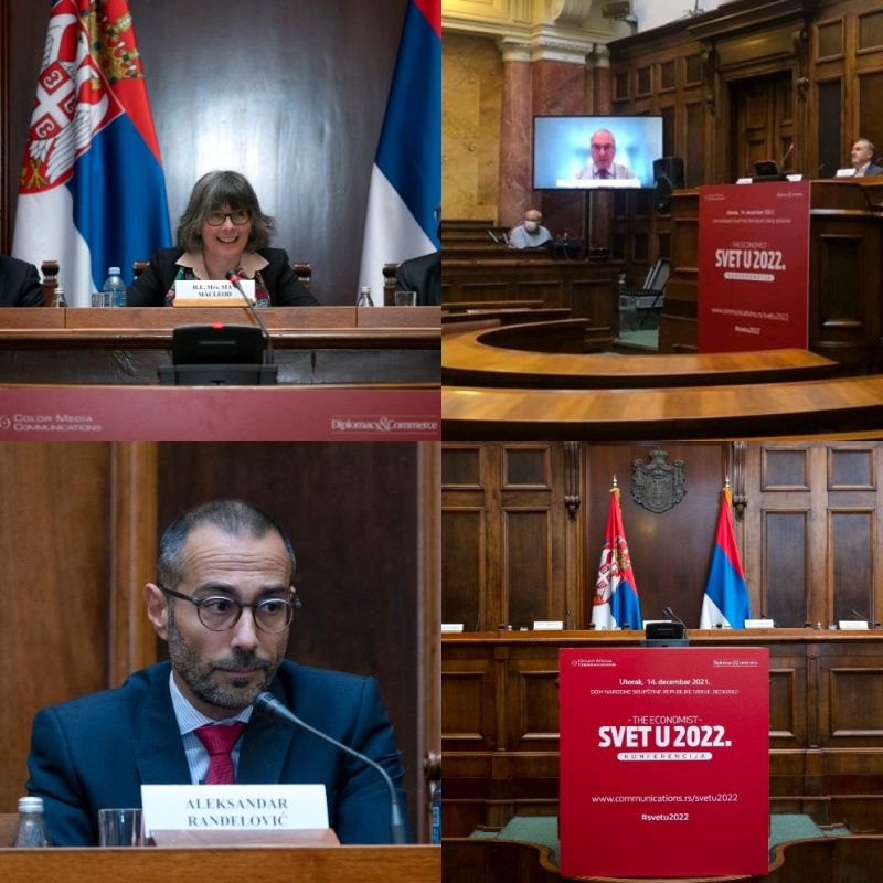 The Economist: World in 2022 Conference