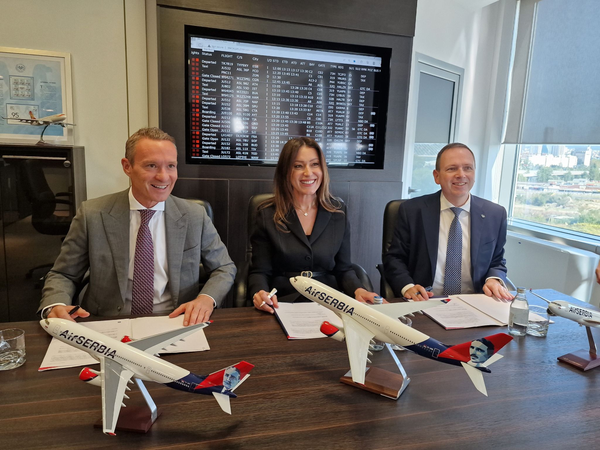 Menzies Aviation signs a Memorandum of Understanding with Air Serbia