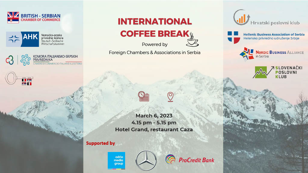 International Coffee Break at Kopaonik Business Forum