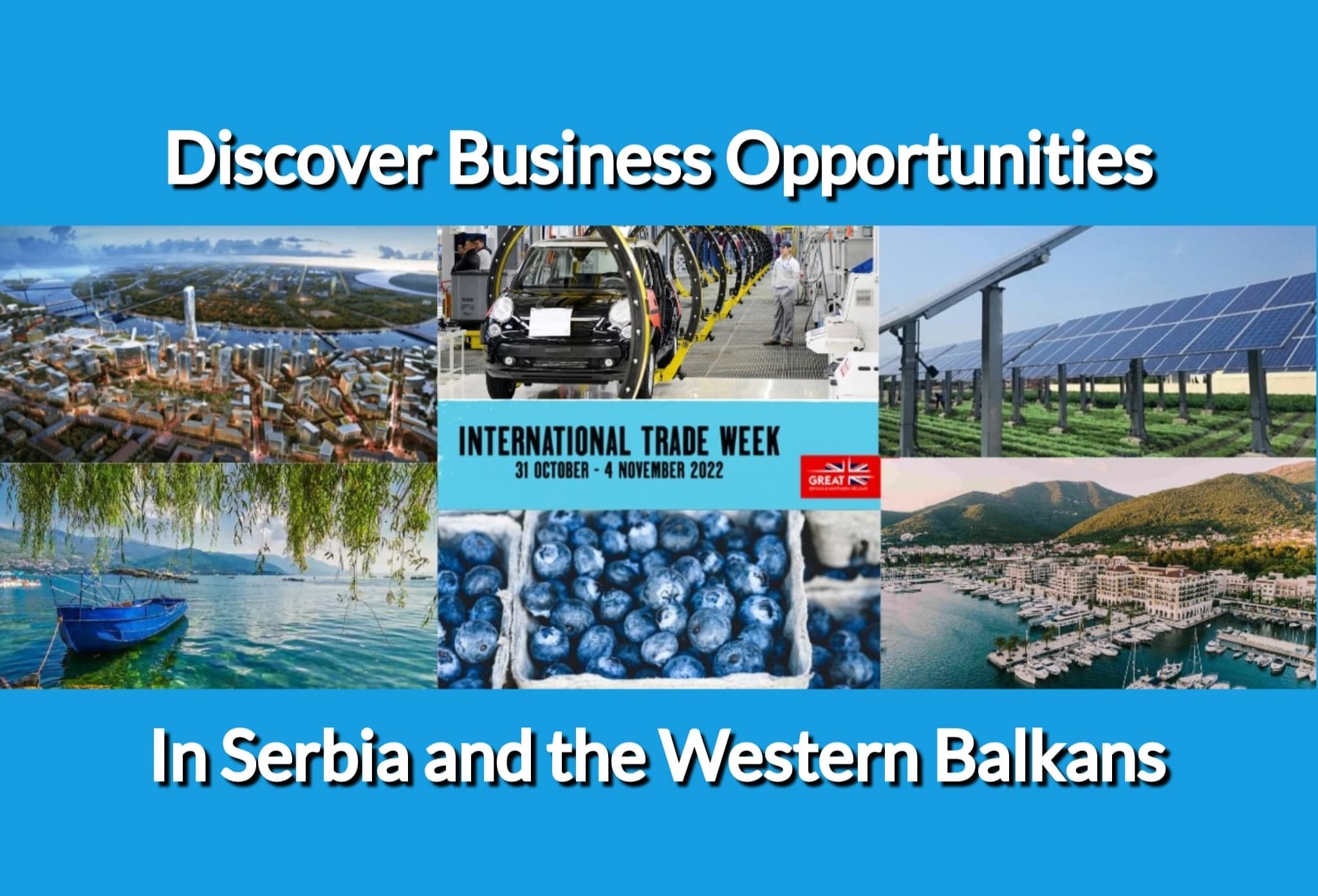 International Trade Week Webinar: Discover Business Opportunities in Serbia and the Western Balkans