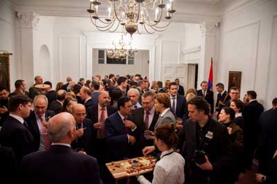 RECEPTION AT THE SERBIAN EMBASSY IN LONDON ON THE OCCASION OF STATEHOOD DAY